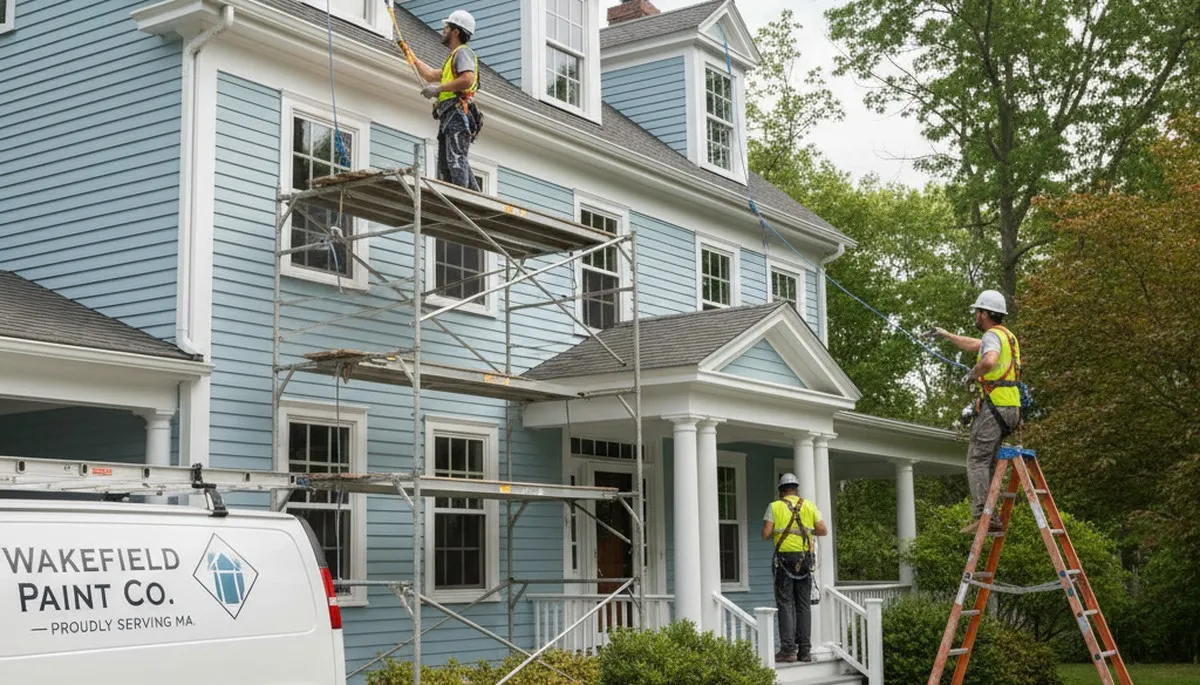 Painting services in Reading, MA for residential and commercial property exteriors